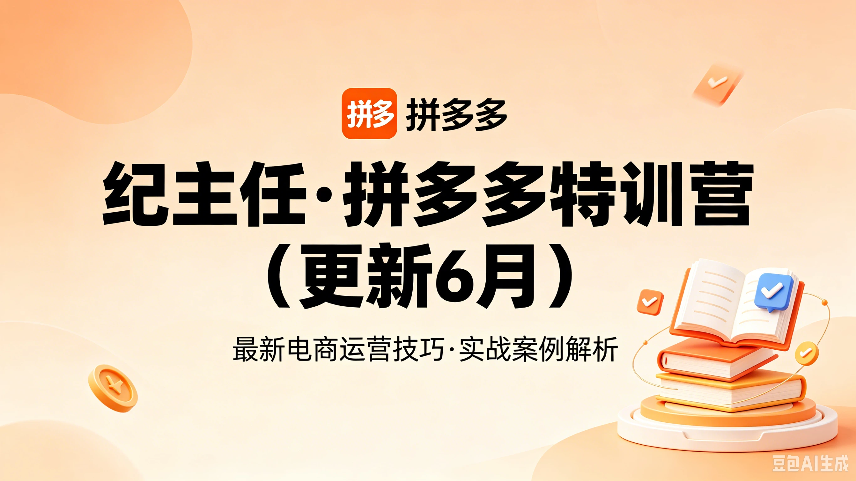 【精】纪主任·拼多多特训营（更新6月）-集课