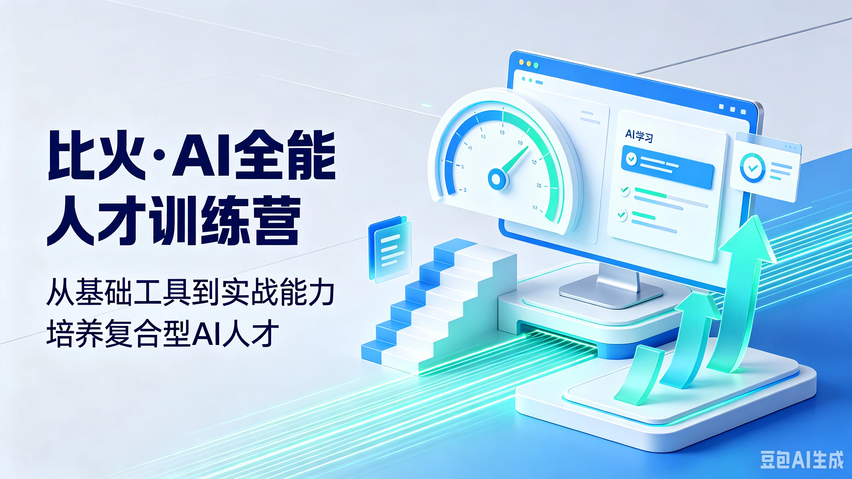 【精】比火·AI全能人才训练营，从基础工具到实战能力，培养复合型AI人才-集课