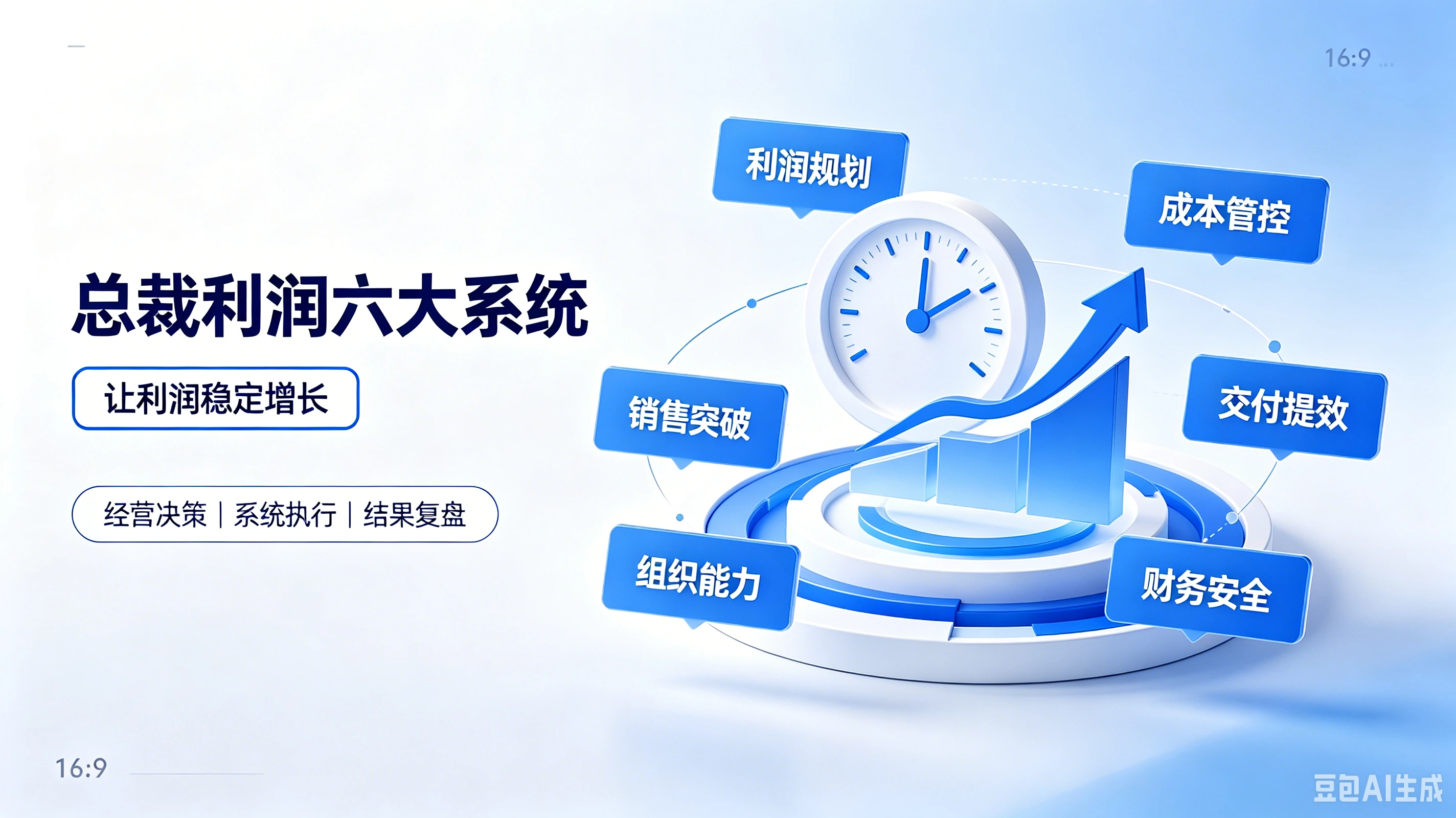 【精】总栽利润六大系统，让利润稳定增长-集课