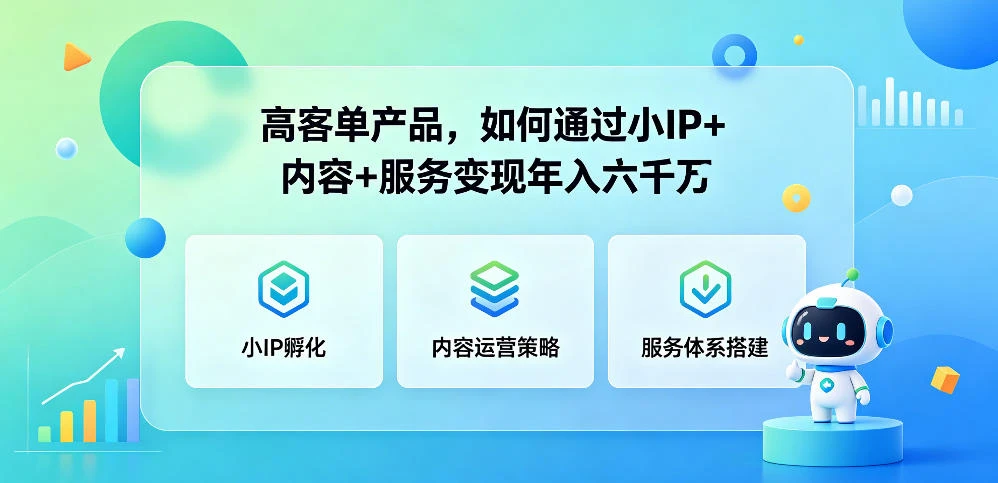 【精】群响夜话会296期 高客单产品，如何通过小P+内容+服务变现年入六干万-集课