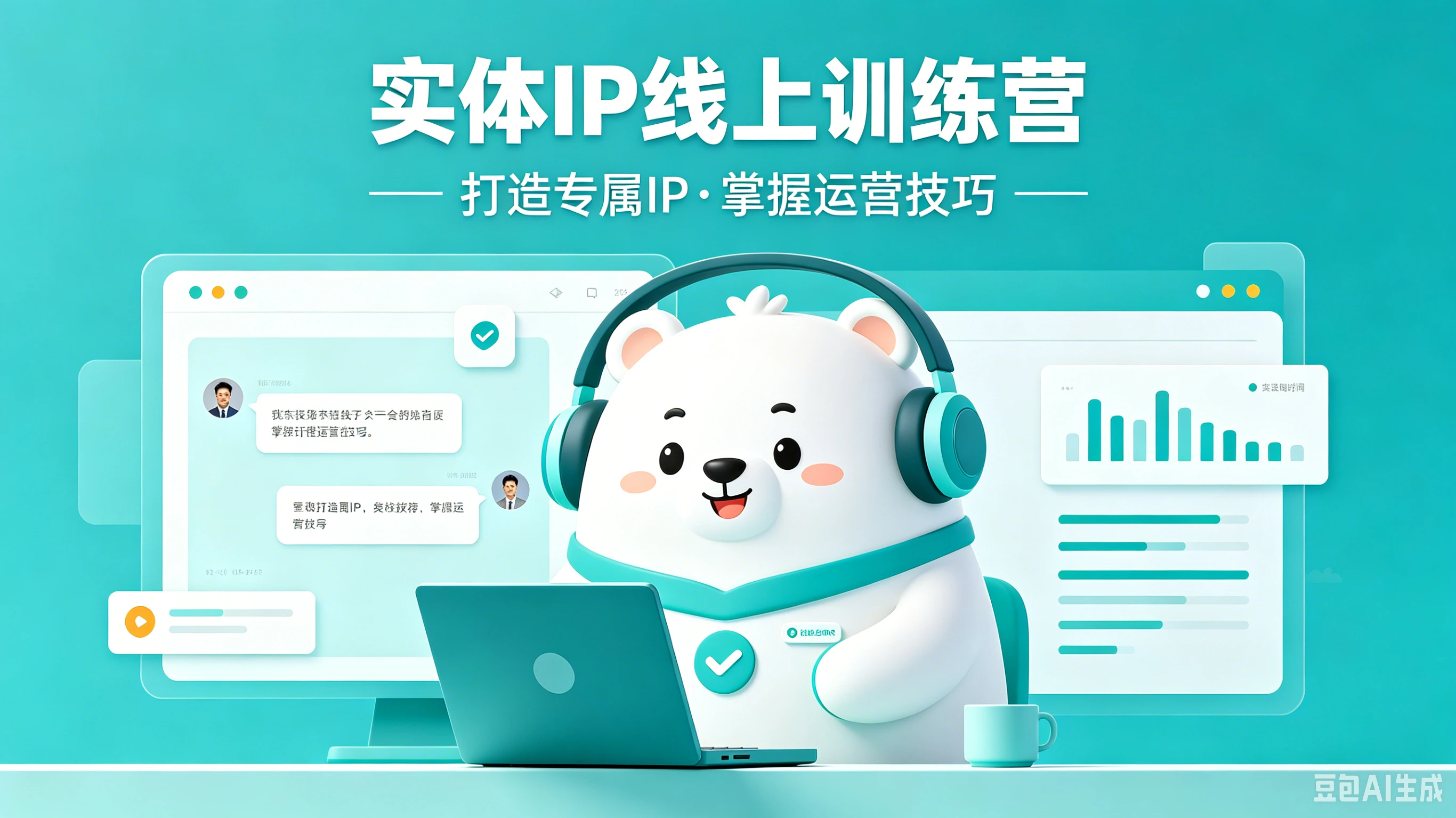 【精】实体IP线上训练营，打造专属IP·掌握运营技巧-集课