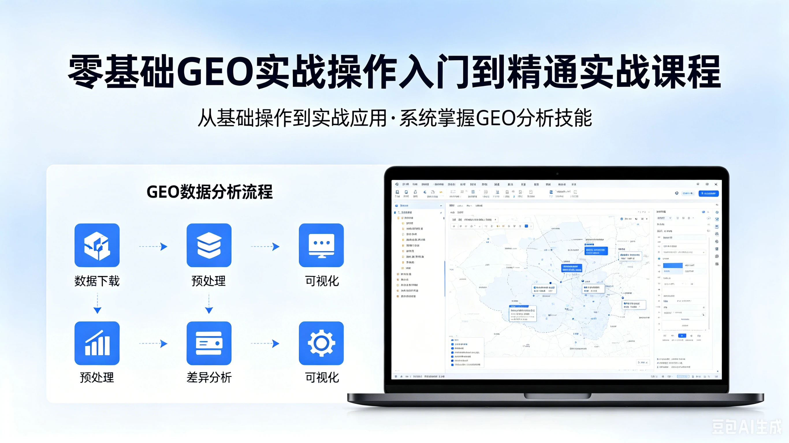 【精】零基础GEO实战操作入门到精通实战课程 【精】零基础GEO实战操作入门到精通实战课程